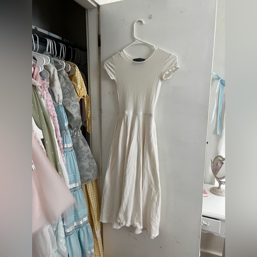 Reformation white summer dress